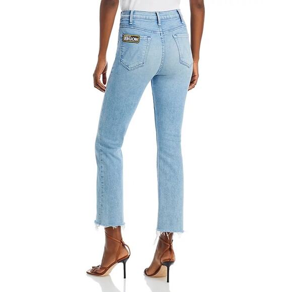 Mother The Hustler High Rise Flare Leg Ankle Jeans in Cutting Class Size 25 NWT - Picture 3 of 12